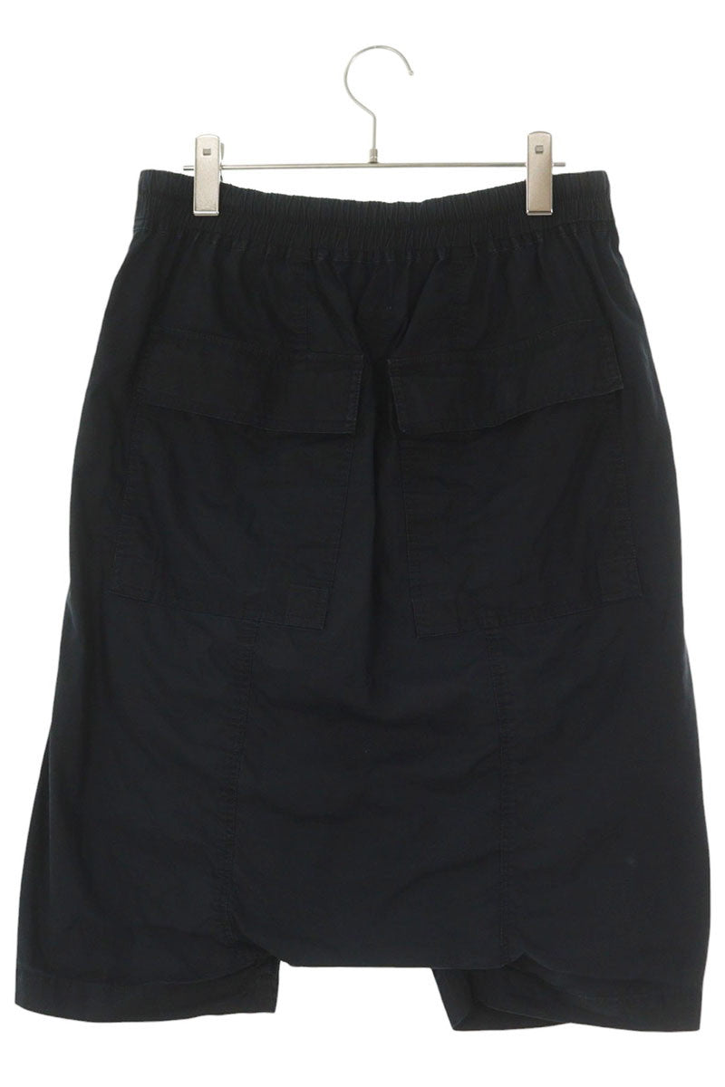 Rick Owens Black Pods Sarouel Shorts Size 46