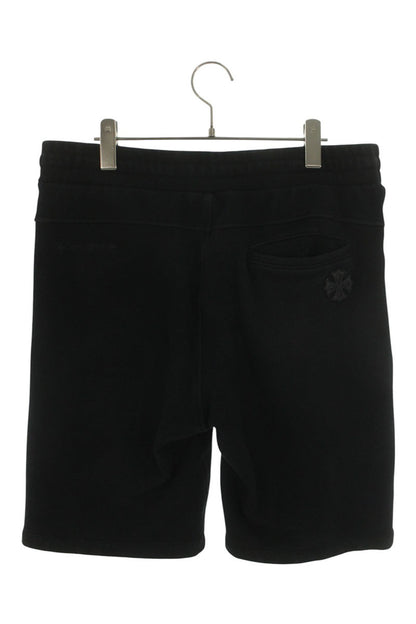 Chrome Hearts Y NOT CH Leather Patch Shorts Black Sweatshirt Size L