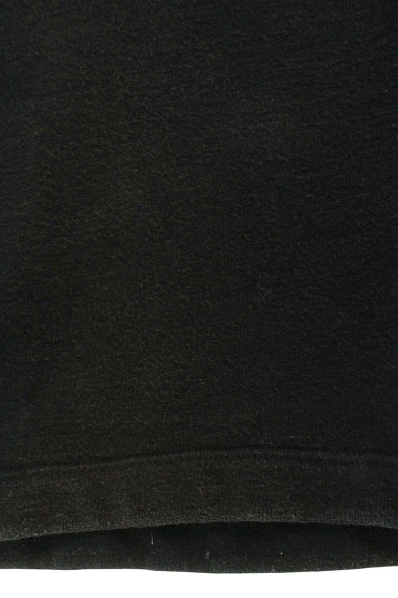 Chrome Hearts Y NOT CH Leather Patch Shorts Black Sweatshirt Size L