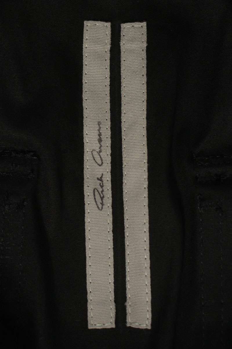 Rick Owens 26SS Black Pods Shorts Size 46