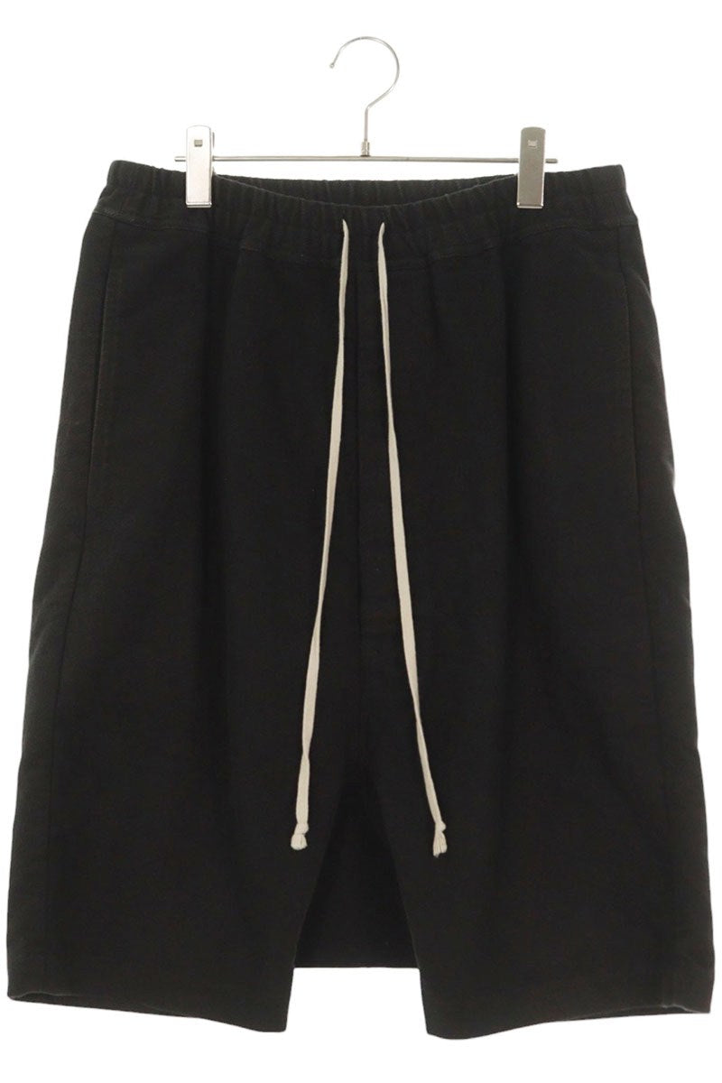 Rick Owens Black Cargo Shorts Size 48