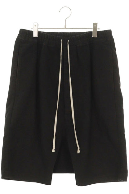 Rick Owens Black Cargo Shorts Size 48