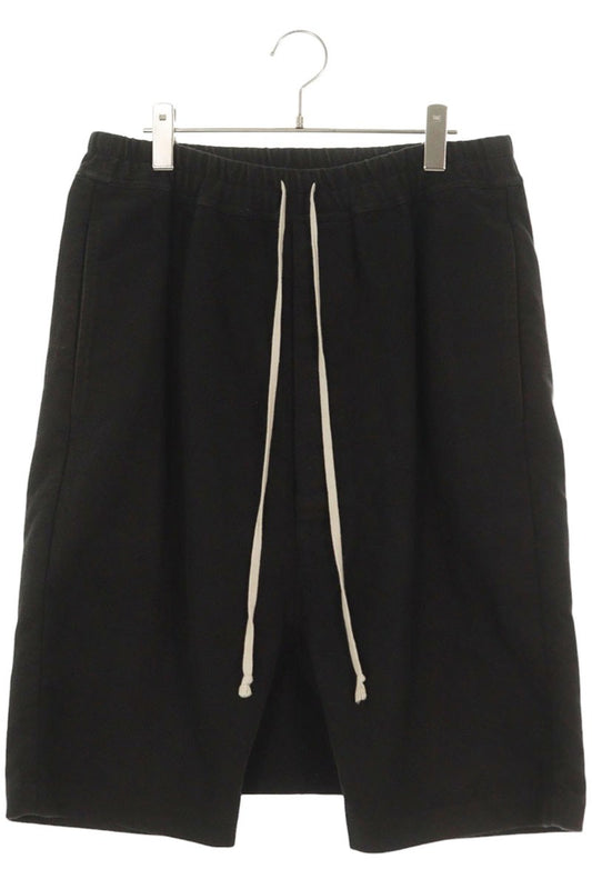 Rick Owens Black Cargo Shorts Size 48