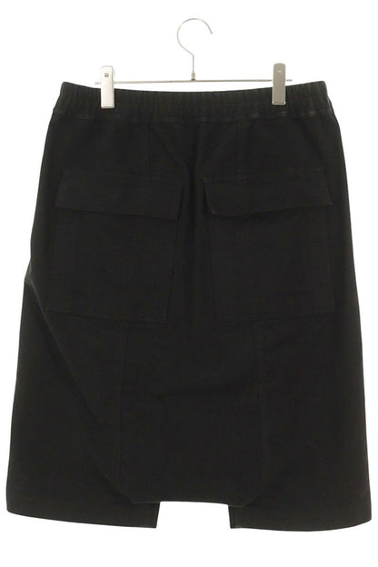 Rick Owens Black Cargo Shorts Size 48