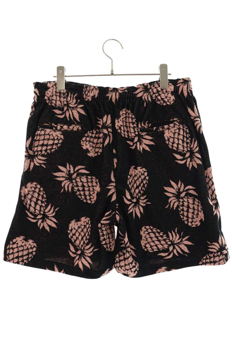 SEQUEL Black Pineapple Pile Shorts Size 30