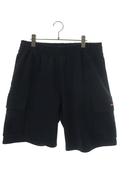 SUPREME 23SS Small Box Baggy Cargo Sweatshort Navy Size M