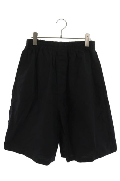 BALENCIAGA Black Hybrid Pajama Button-Fly Shorts Size 28