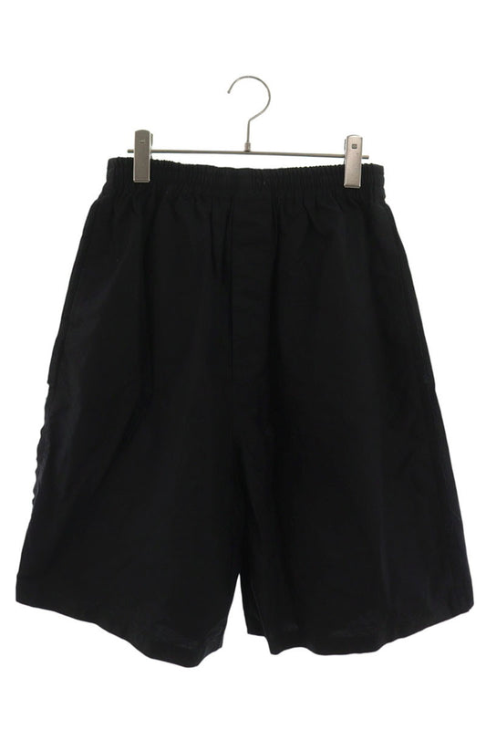 BALENCIAGA Black Hybrid Pajama Button-Fly Shorts Size 28