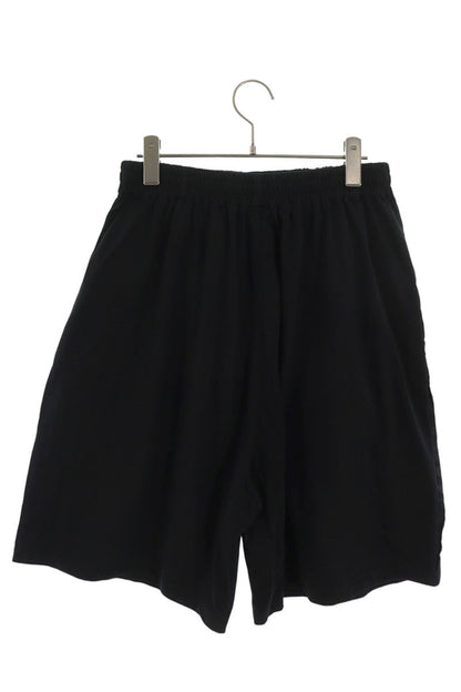 BALENCIAGA Black Hybrid Pajama Button-Fly Shorts Size 28