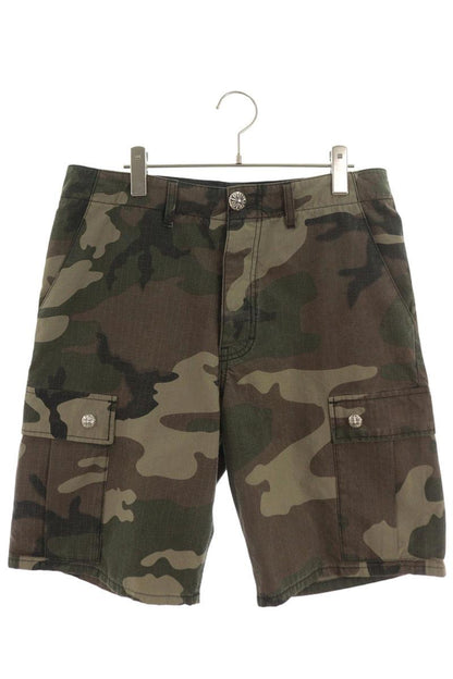 Chrome Hearts DEVIL DOG Camo Cross Shorts Multi Size 32