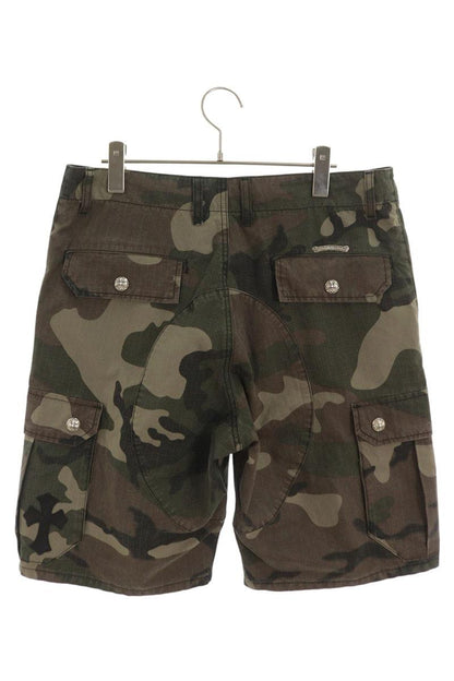 Chrome Hearts DEVIL DOG Camo Cross Shorts Multi Size 32