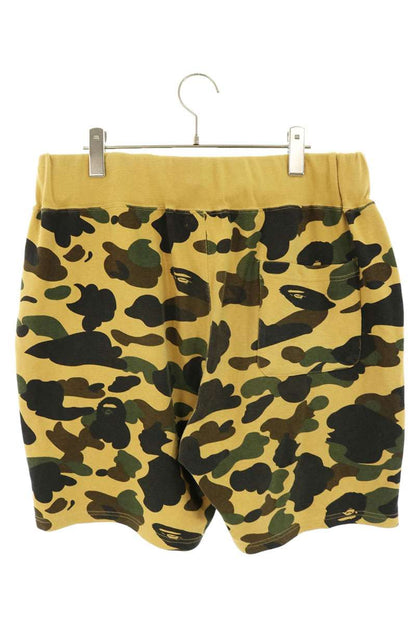 A BATHING APE 1st Camo Cotton Sweatshorts Multi Size L