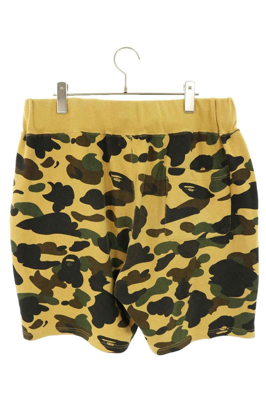 A BATHING APE 1st Camo Cotton Sweatshorts Multi Size L