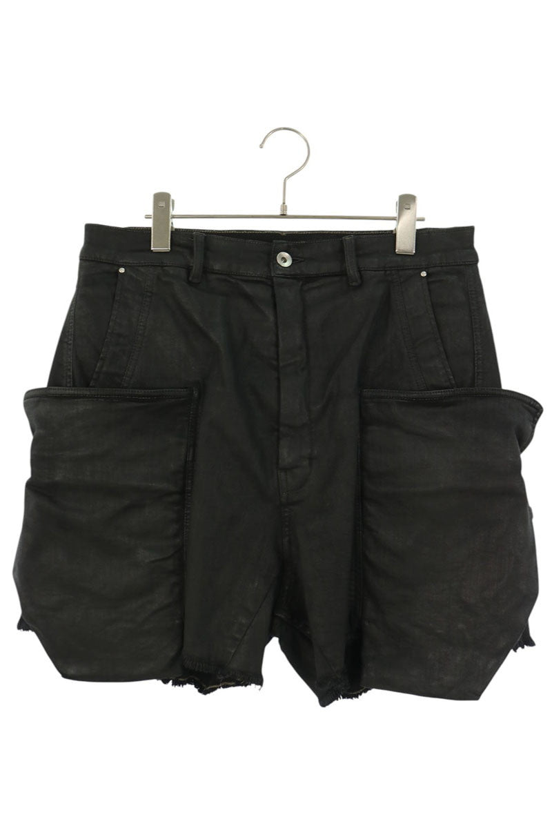 Rick Owens 24SS STEFAN CARGO SHORTS Black Size 33