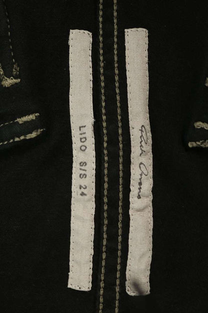 Rick Owens 24SS STEFAN CARGO SHORTS Black Size 33