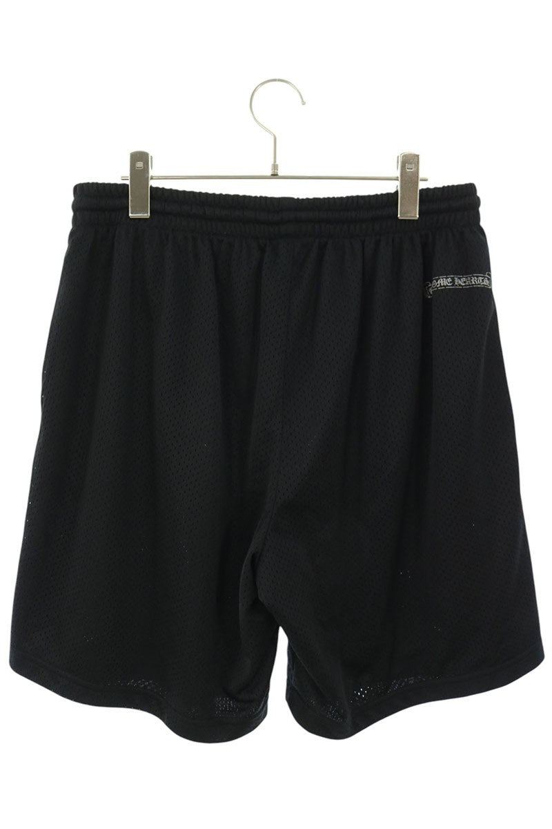 Chrome Hearts MESH VARSITY SHORTS CH Print Black Size 36