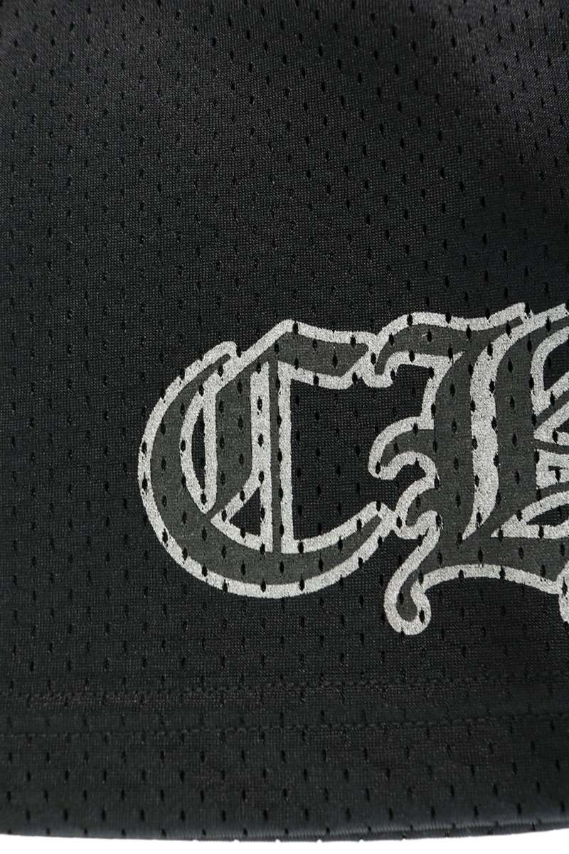 Chrome Hearts MESH VARSITY SHORTS CH Print Black Size 36