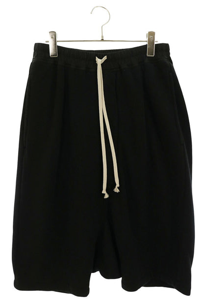 DRKSHDW Cotton Blend Drawstring Pods Shorts Black Size S
