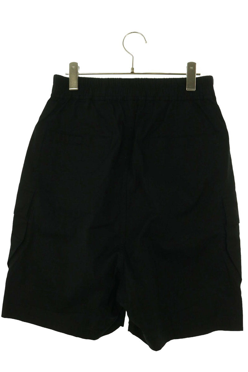 Rick Owens Cotton Blend Cargo Bela Shorts Black Size 46