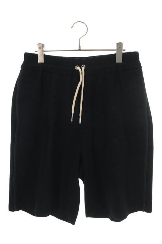 JILSANDER Waffle Knit Shorts Black Size S