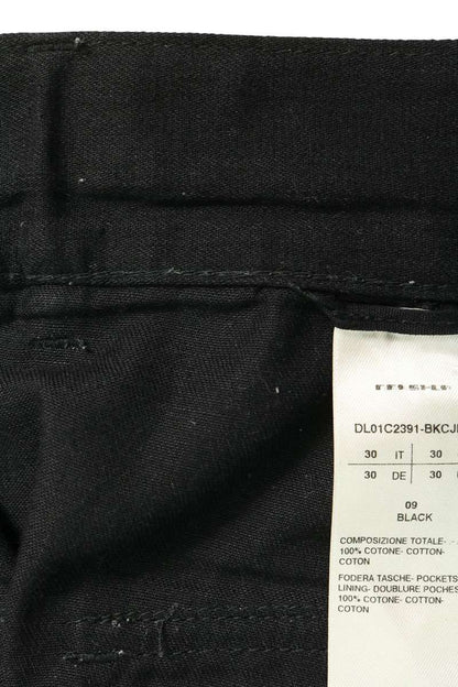 DRKSHDW Cotton Cargo Denim Shorts Black Size 30