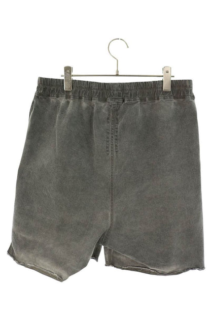 Rick Owens Cotton Blend Long Boxers Shorts Gray Size 50