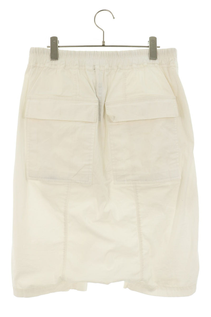 Rick Owens Cotton Drawstring Sarouel Shorts Size 46