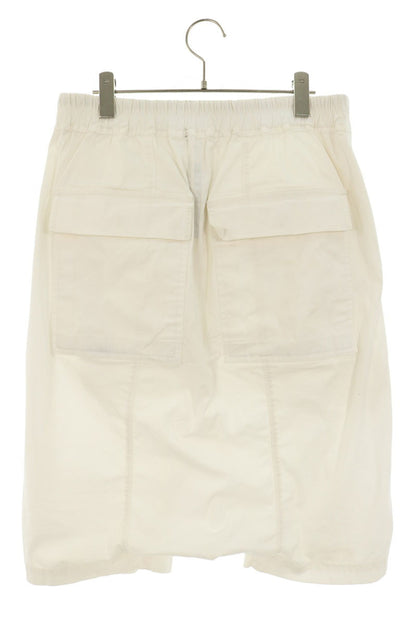 Rick Owens Cotton Drawstring Sarouel Shorts Size 46