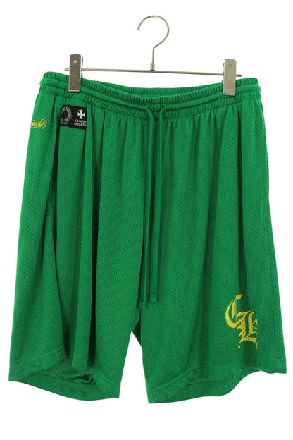 Chrome Hearts MESH VARSITY SHORTS CH Green Size XL