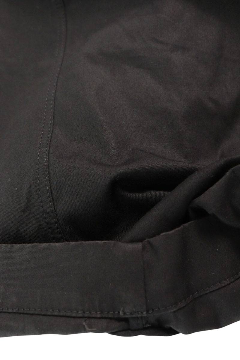 Rick Owens Pods Cotton Blend Shorts Black Size 50