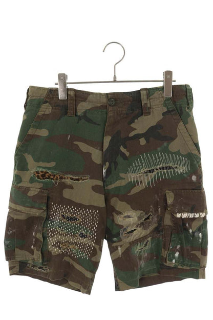 INNOCENCE NY Camo Distressed Shorts Multi Size S