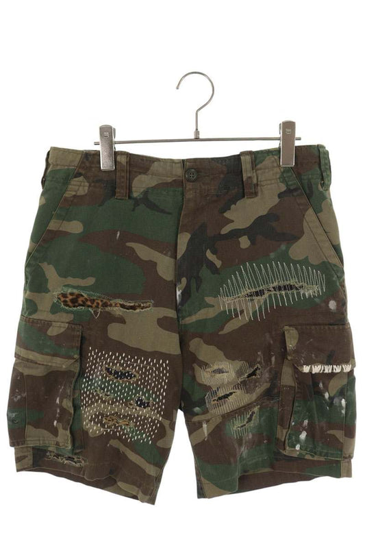 INNOCENCE NY Camo Distressed Shorts Multi Size S