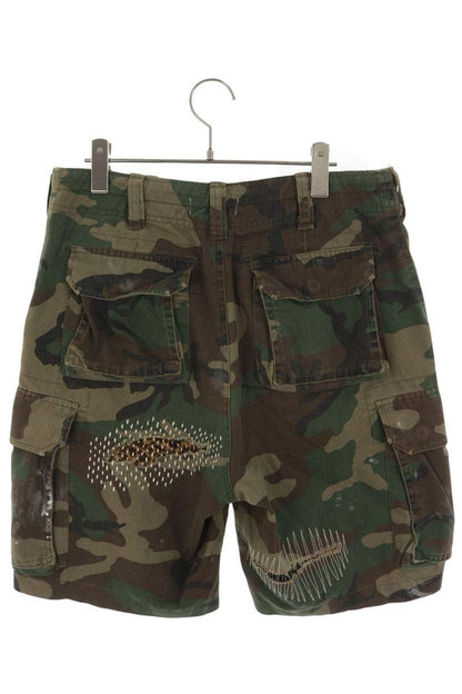 INNOCENCE NY Camo Distressed Shorts Multi Size S