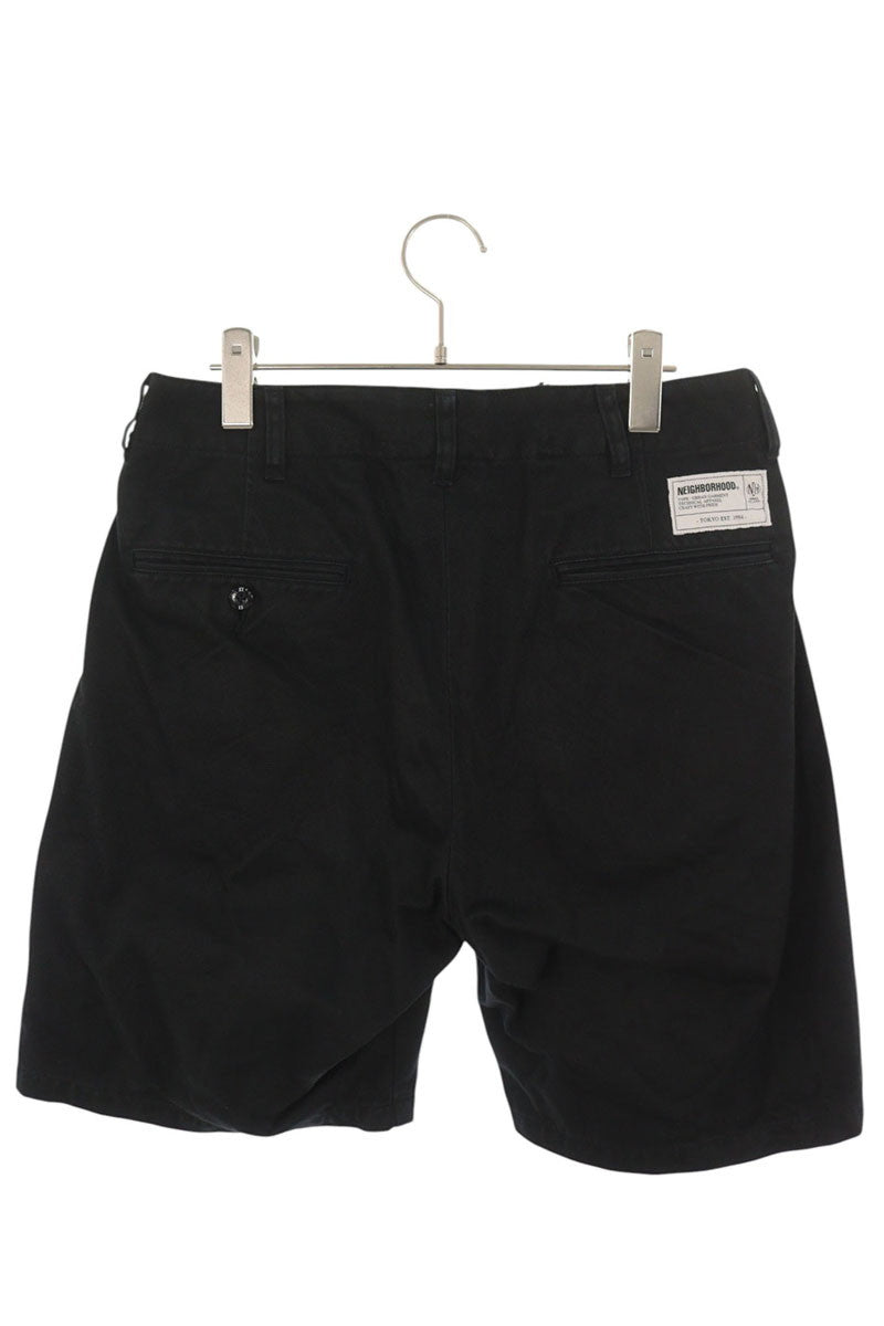 NEIGHBORHOOD Classic Chino Shorts Black Cotton Size S