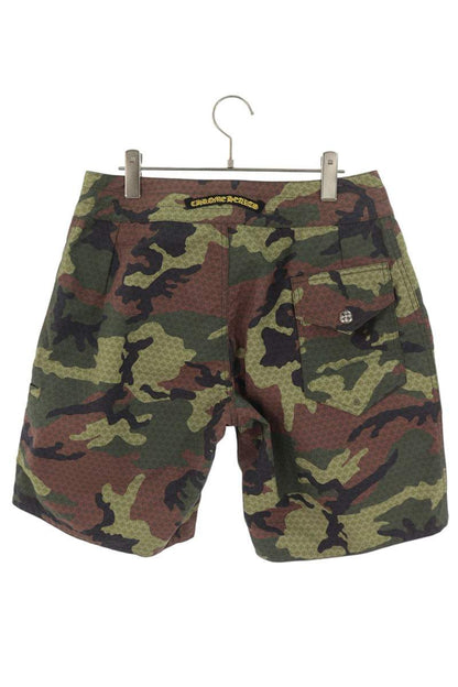Chrome Hearts Camo Nylon Surf Britches Shorts Size 34