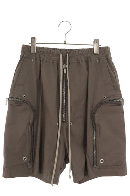 Rick Owens Bauhaus Bela Cotton Blend Shorts Gray Size 50