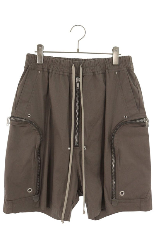 Rick Owens Bauhaus Bela Cotton Blend Shorts Gray Size 50