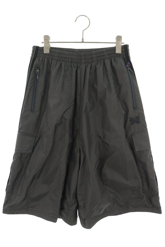 Needles Nylon Cargo Shorts Grey/Black Size XS