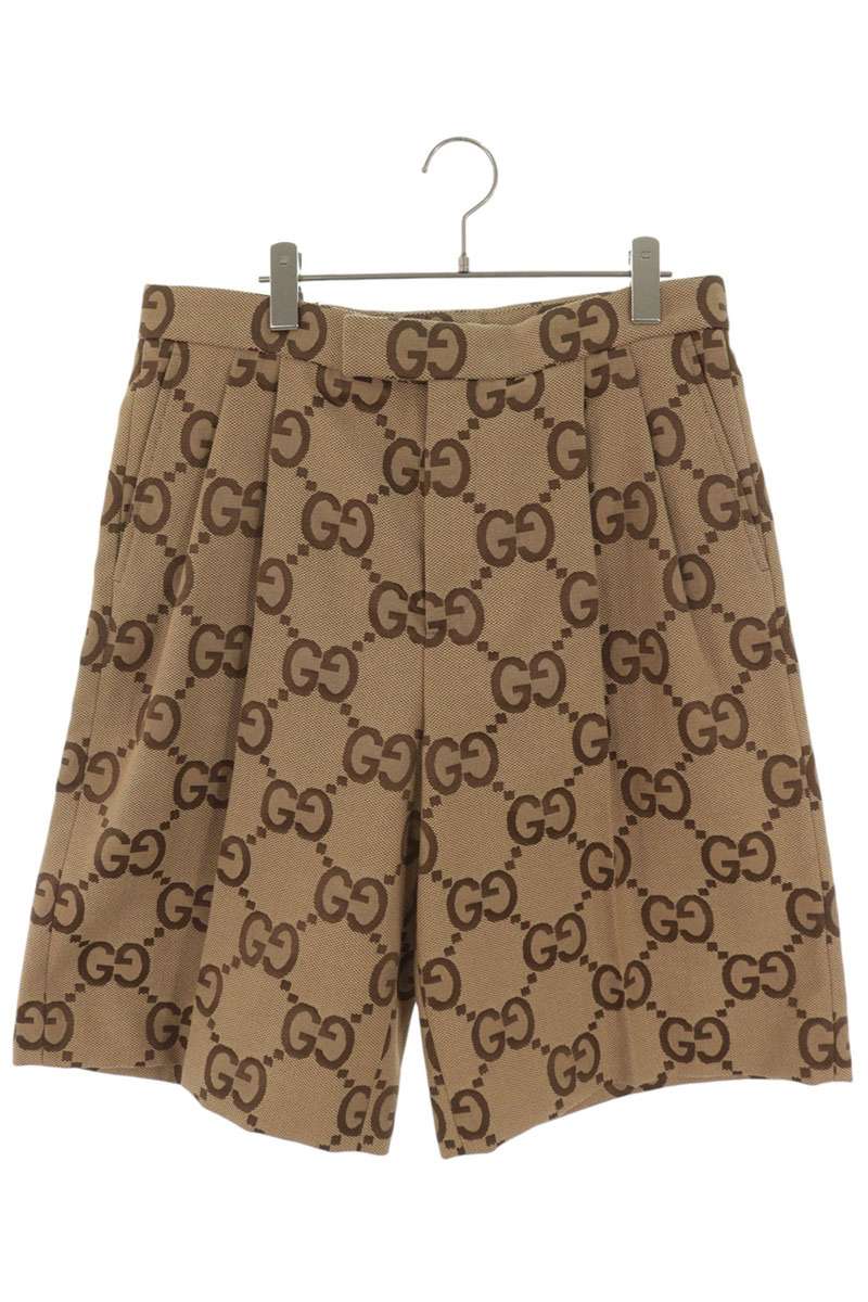 GUCCI Jumbo GG Canvas Shorts Size 50