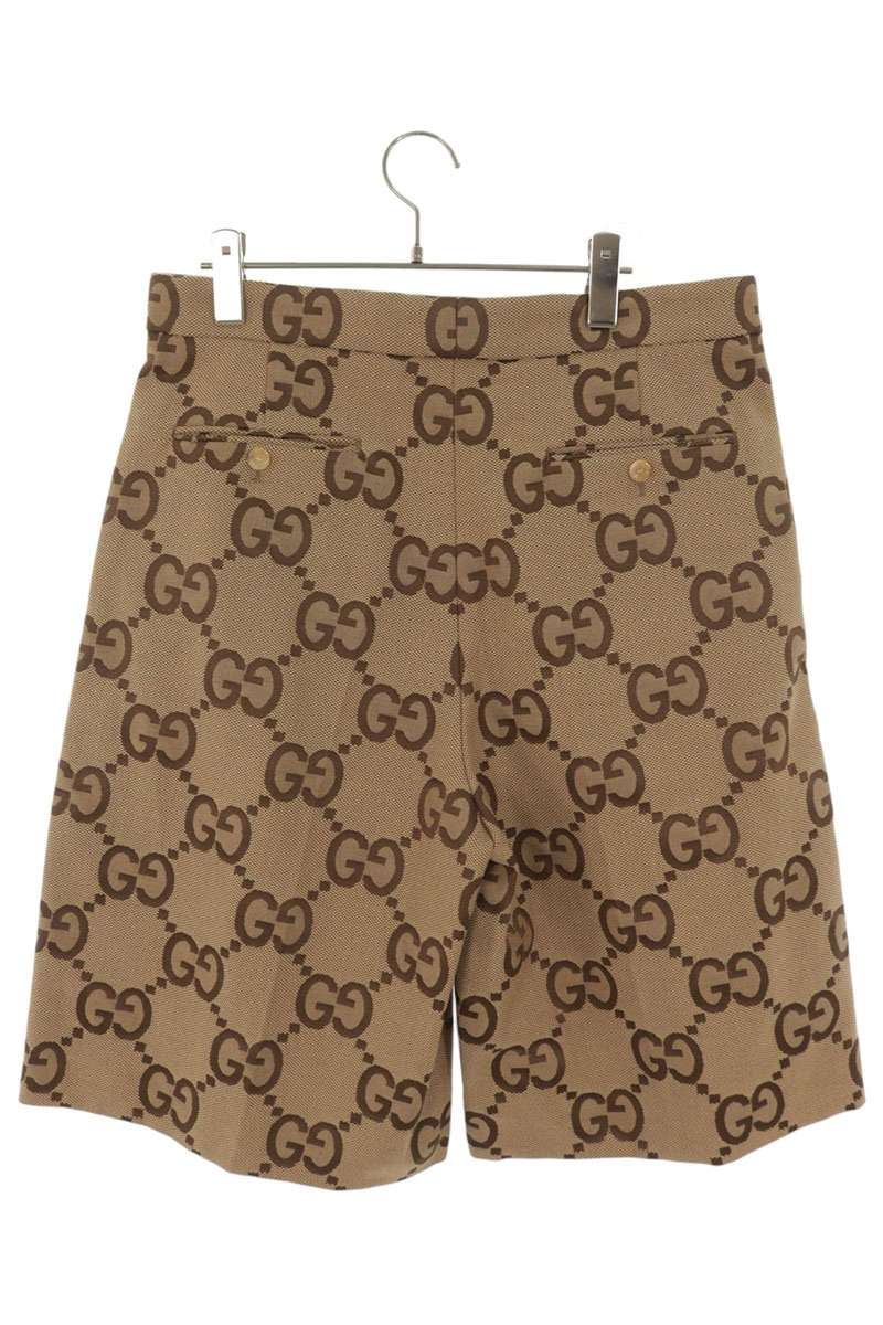 GUCCI Jumbo GG Canvas Shorts Size 50