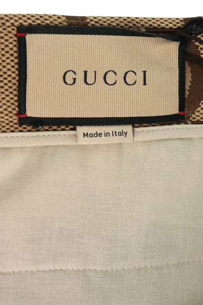 GUCCI Jumbo GG Canvas Shorts Size 50