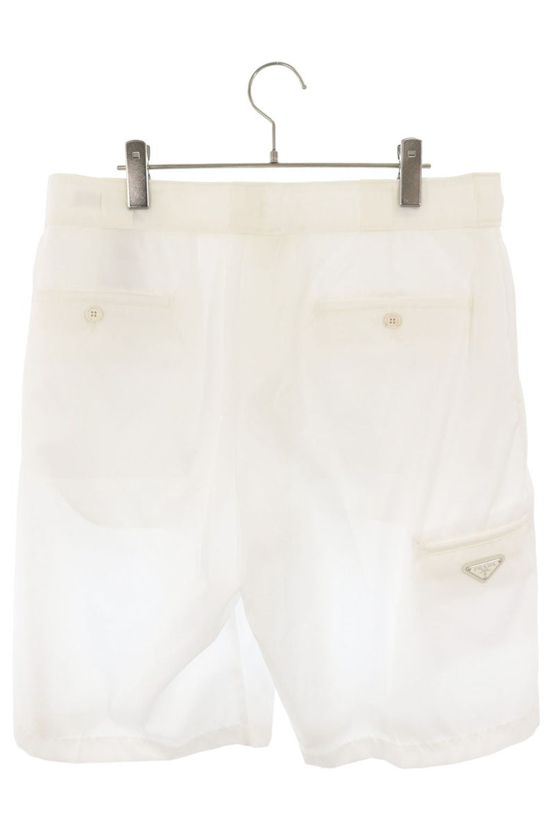 PRADA Triangle Logo Bermuda Shorts Size 48