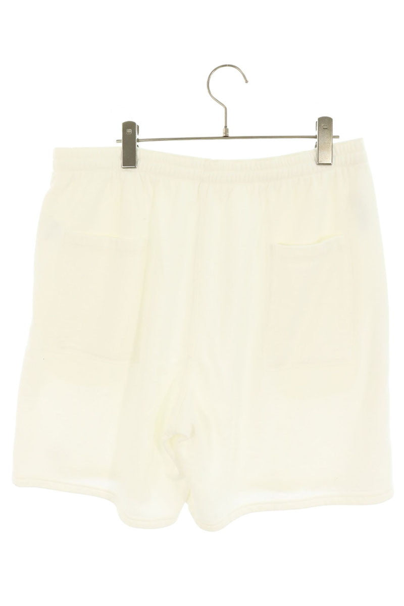 SEQUEL WEEKEND Cotton Blend Sweatshorts White Sweatshirt Size L