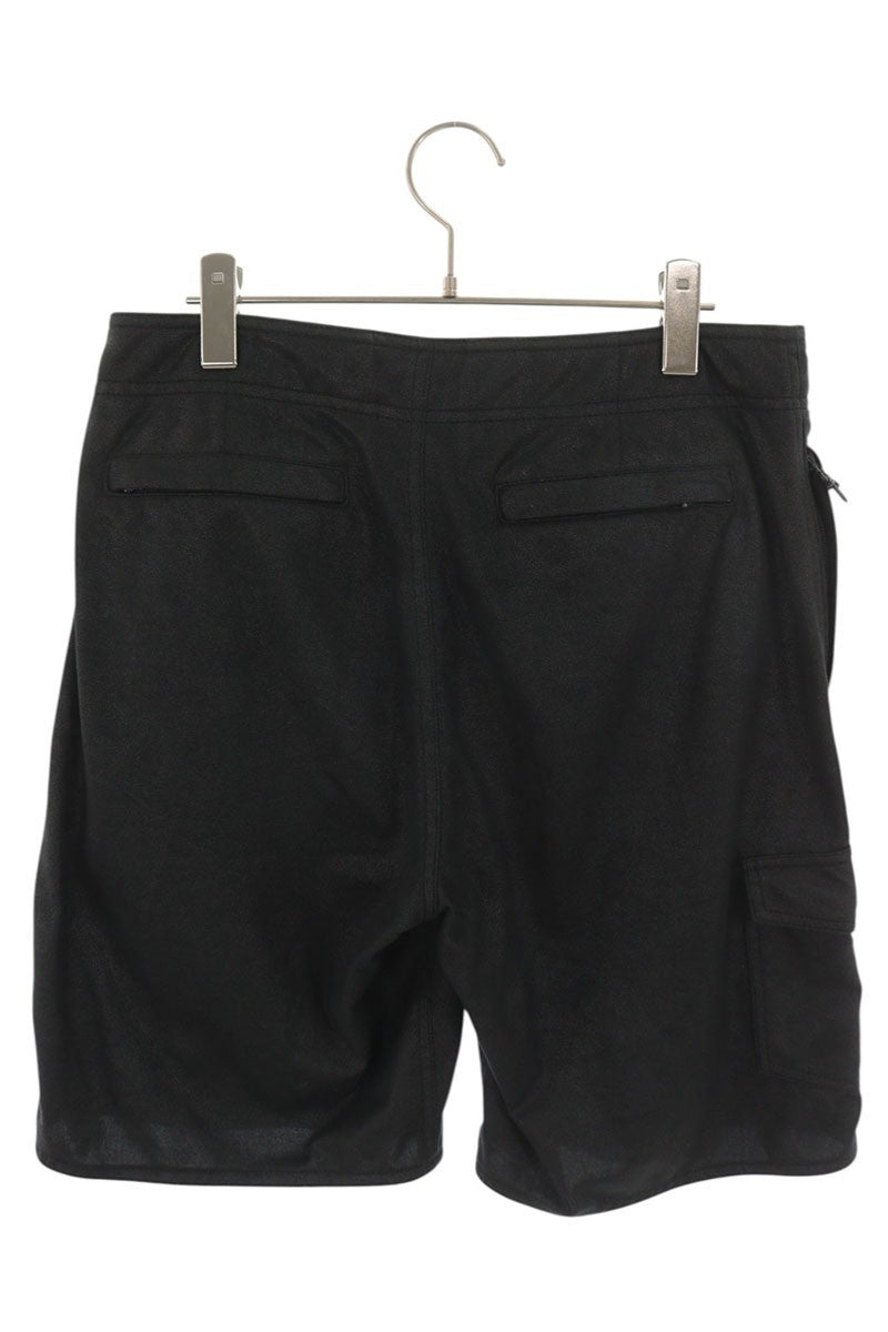 Chrome Hearts Label Cross Patch Shorts Black Size 32