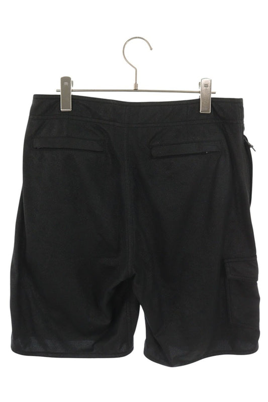 Chrome Hearts Label Cross Patch Shorts Black Size 32