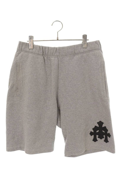 Chrome Hearts Y NOT Cross Patch Shorts Gray Size M