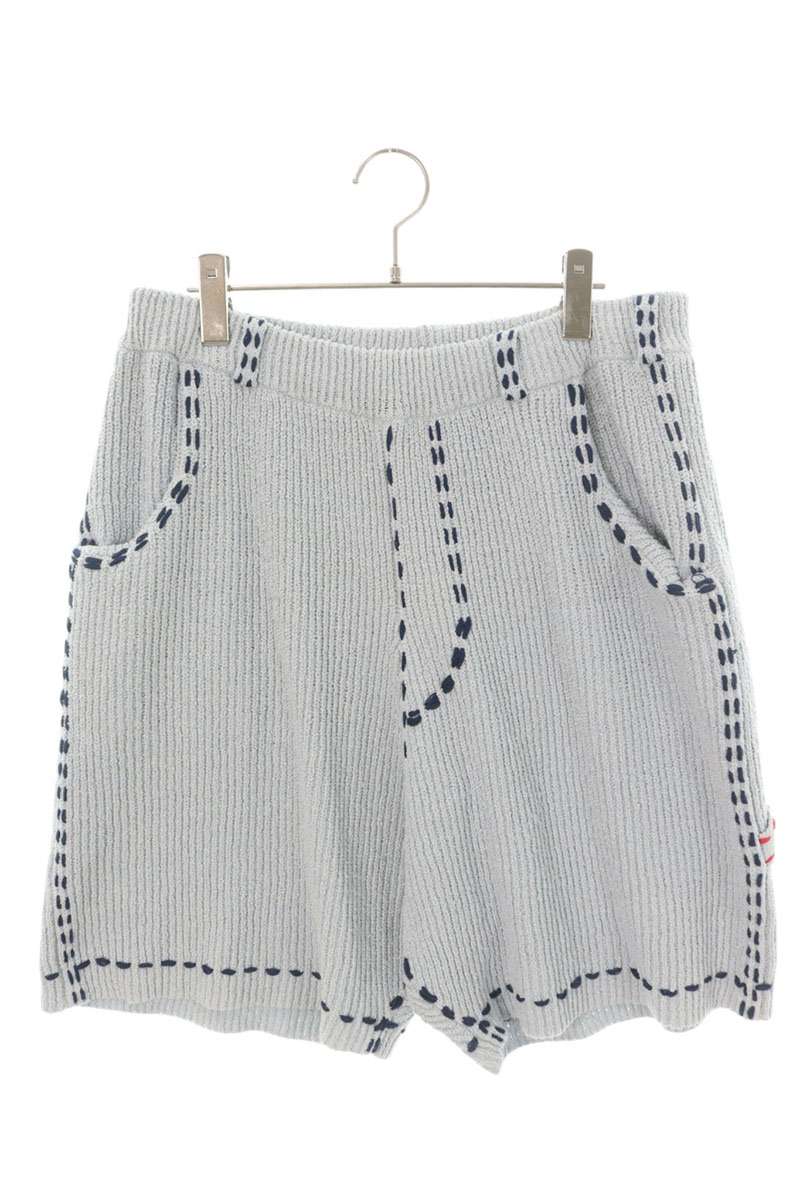 PHINGERIN Stitch Design Shorts Light Blue Size FREE