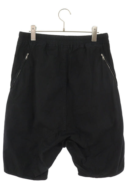 Rick Owens Cotton Blend Pod Shorts Black Size 46