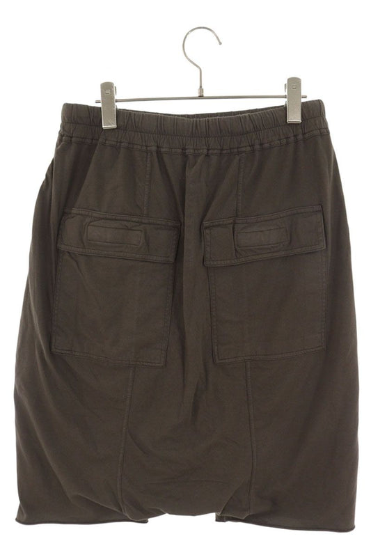 DRKSHDW DRAWSTRING PODS Cotton Shorts Brown Size S