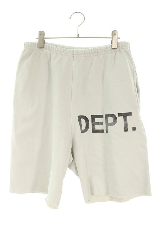 GALLERY DEPT DEPT Logo Print Cut-Off Light Gray Sweatshirt Size XL